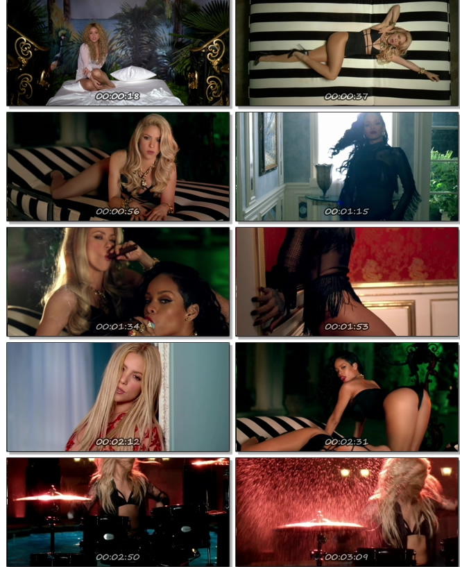 ŷMV-Shakira & Rihanna - Can't Remember To Forget You 1080Pmp4Ƶ(1)