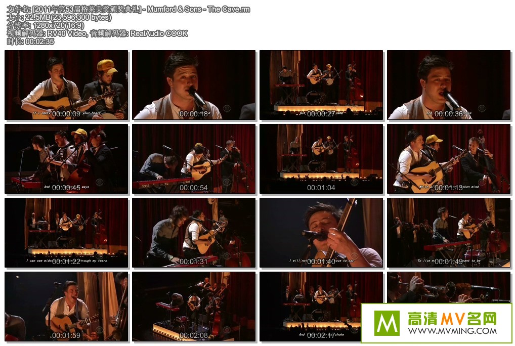 ŷ���ֳ�����-Mumford & Sons - The Cave �ٶ�91.6M(1)