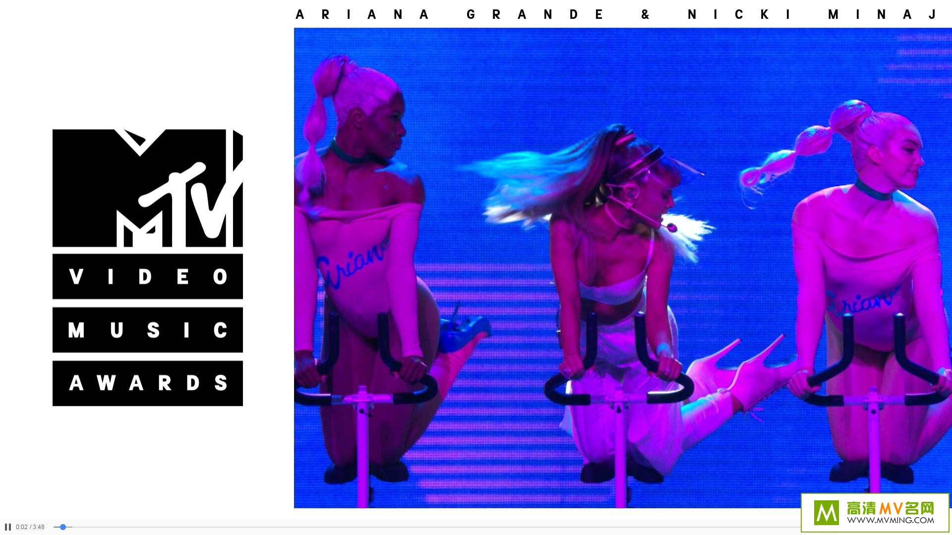ŷ���ֳ�����-Ariana Grande - Side To Side (Live from the 2016 MTV VMAs)��108m0p/mp4/132M��(1)