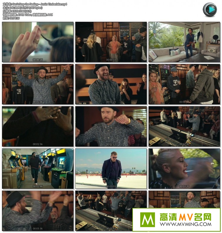 ŷ��MV����-��˹͡��͡������ Can't Stop the Feeling - Justin Timberlake [�ٶ�����/MP4/140M](1)