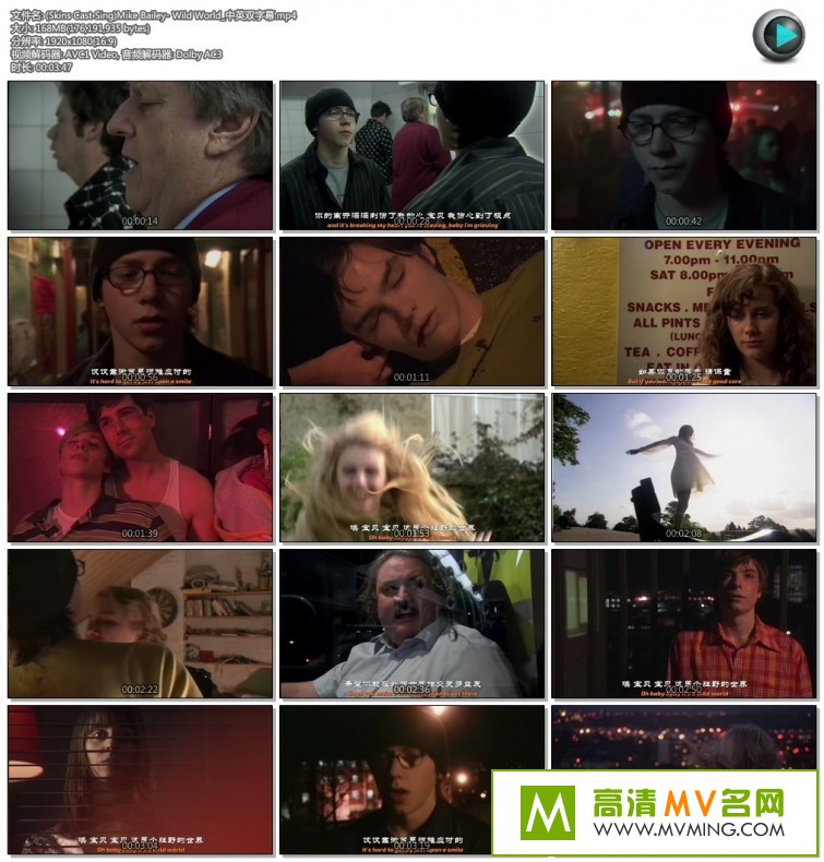ŷ��MV����-Ӣ�硶Ƥ�ҡ����� Mike Bailey - Wild World_��Ӣ˫��Ļ [�ٶ�����/MP4/168M](1)