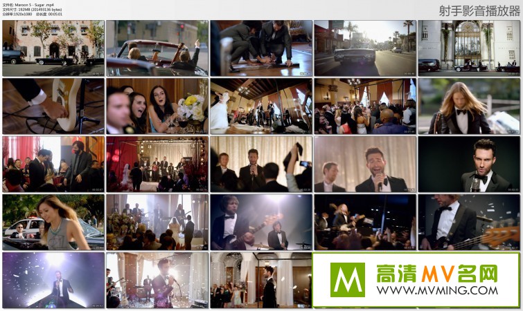 ŷ��MV����-Maroon 5 - Sugar (2015)���ٶ���/MP4/192.2MB��(1)