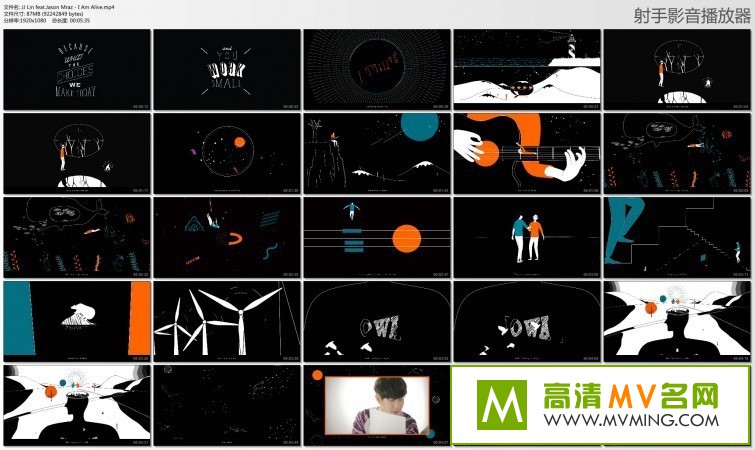 ŷ��MV����-JJ Lin feat.Jason Mraz - I Am Alive���ٶ���/MP4/88MB��(1)