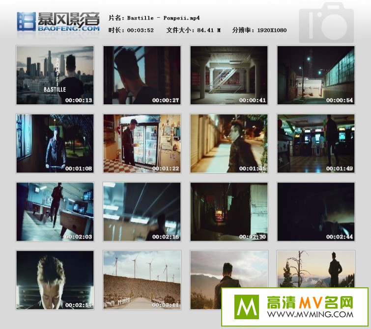 ŷ��MV����-Bastille - Pompeii������/MP4/84MB��(1)