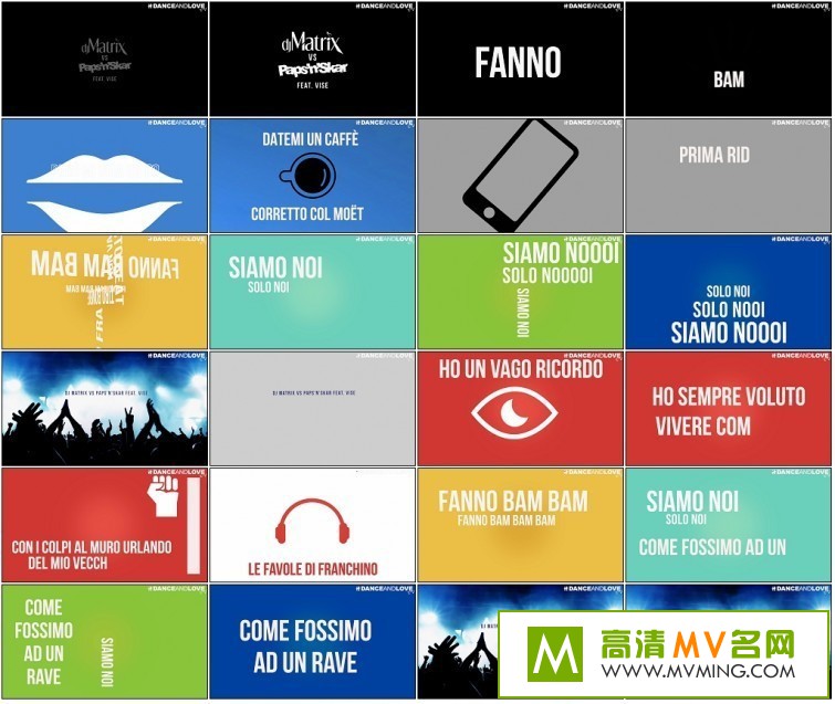 ŷ��MV����-Dj Matrix VS Paps'n'Skar feat. Vise - Fanno Bam[�ٶ�/MP4/29MB](1)