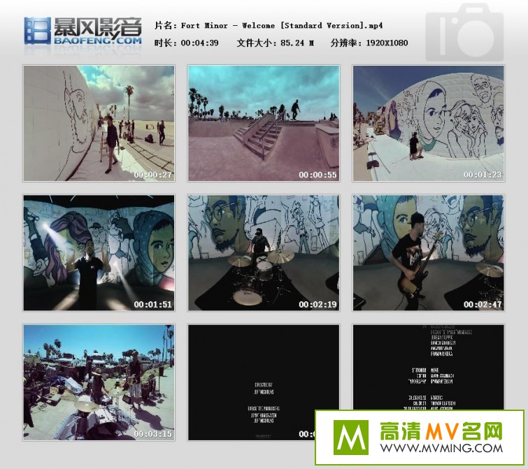 ŷ��MV����-Fort Minor - Welcome������/MP4/85MB��(1)