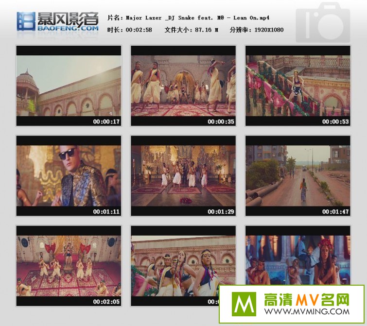 ŷ��MV����-Major Lazer & DJ Snake feat. MØ - Lean On������/MP4/87MB��(1)