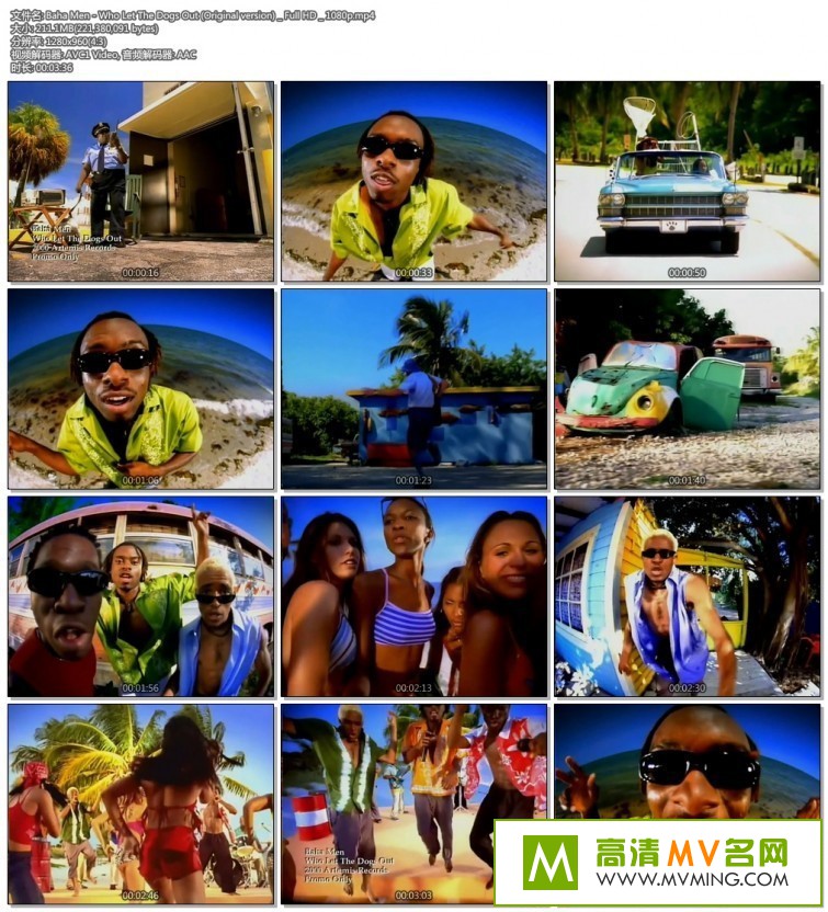 ŷ��MV����-�͹��� Baha Men - Who Let The Dogs Out [�ٶ�����/MP4/211M](1)
