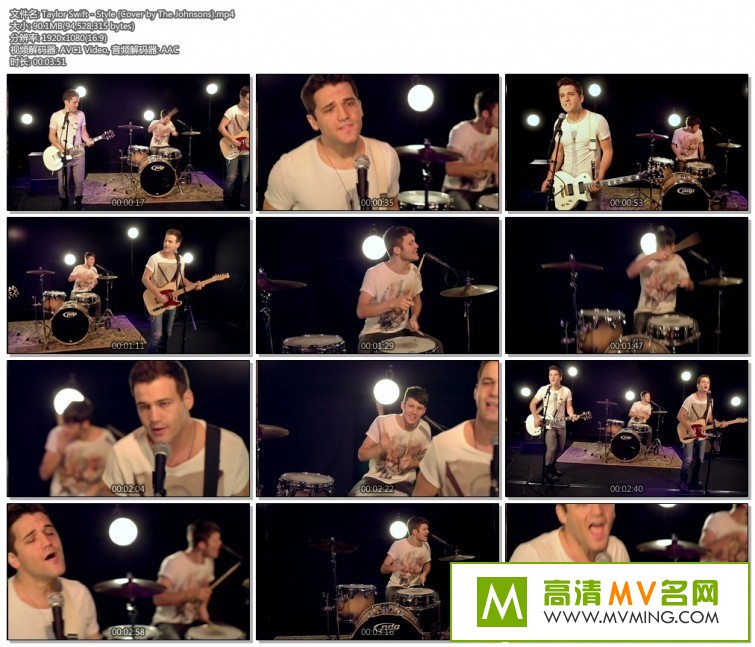 ŷ��MV����-Taylor Swift - Style (Cover by The Johnsons)[�ٶ�����/MP4/90M](1)
