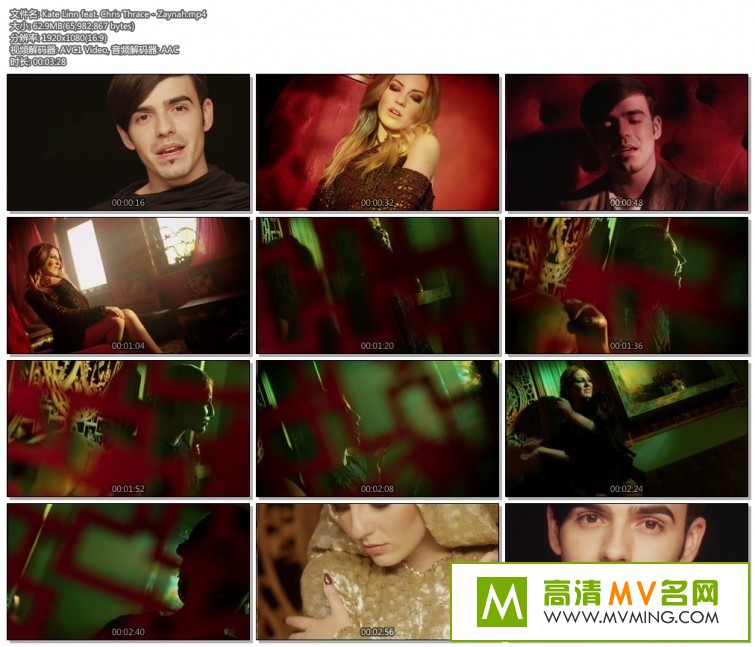 ŷ��MV����-Kate Linn feat. Chris Thrace - Zaynah[�ٶ�����/MP4/62M](1)