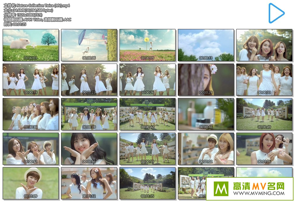����MV����-Twice - Nature Collection Twice���������MV��[34.6M/����/MP4](1)