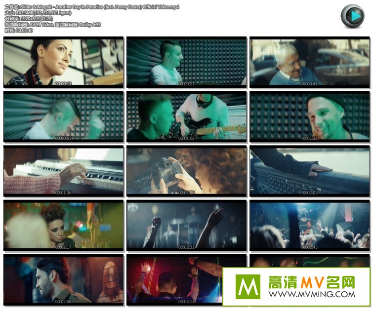 ŷ��MV����-Slider & Magnit - Another Day In Paradise [�ٶ�����/MP4/163M](1)