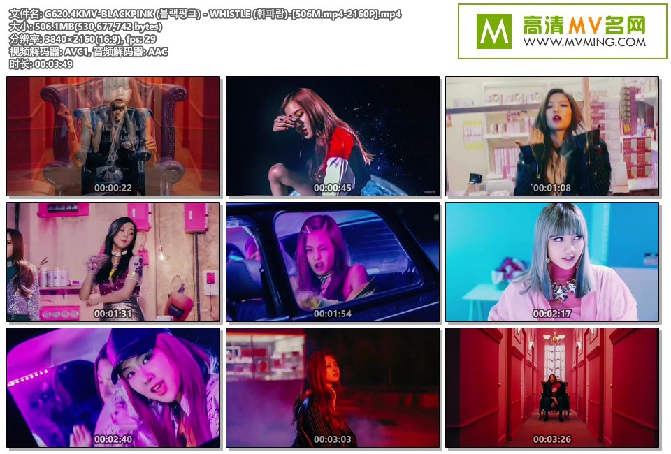 4K-MV����-BLACKPINK - WHISTLE[4K/2160P/MP4/BD](2)