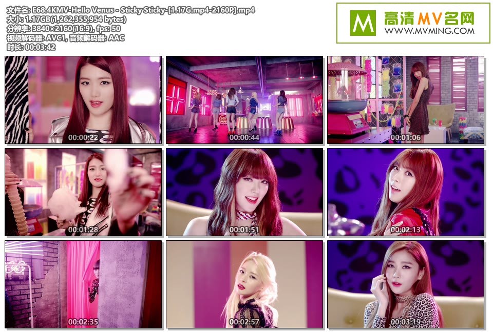 4K-MV����-Hello Venus - Sticky Sticky[4K/2160P/MP4/BD](2)